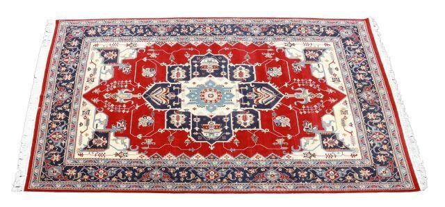 HAND-TIED PERSIAN SERAPI RUG, 12'3"