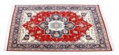 HAND-TIED PERSIAN SERAPI RUG,