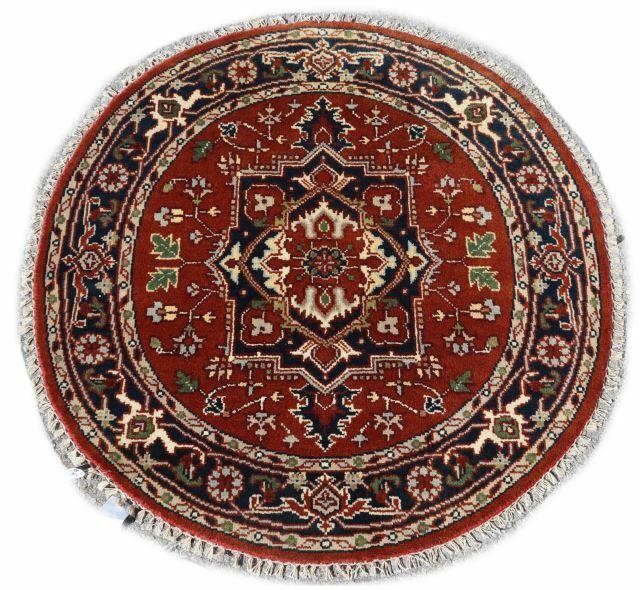 HAND-TIED PERSIAN SERAPI RUG,