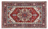 HAND-TIED PERSIAN SERAPI RUG,