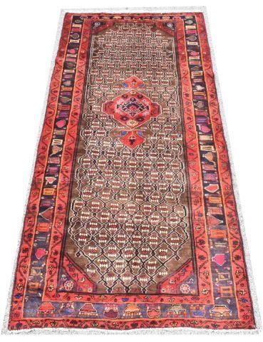 HAND-TIED PERSIAN SERAPI RUG,