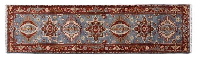 HAND-TIED PERSIAN SERAPI RUNNER,