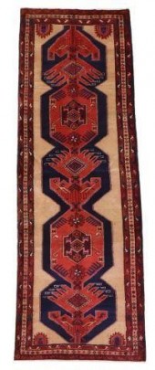 HAND-TIED PERSIAN SERAPI RUNNE