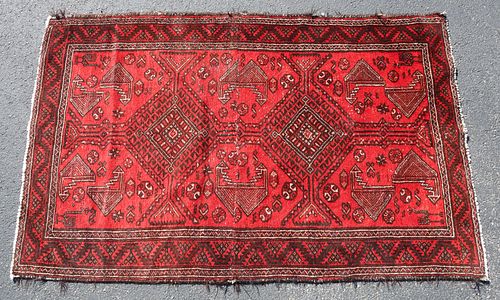 HAND-TIED PERSIAN SHERVIAN WOOL
