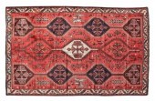 HAND-TIED PERSIAN SHIRAZ RUG,