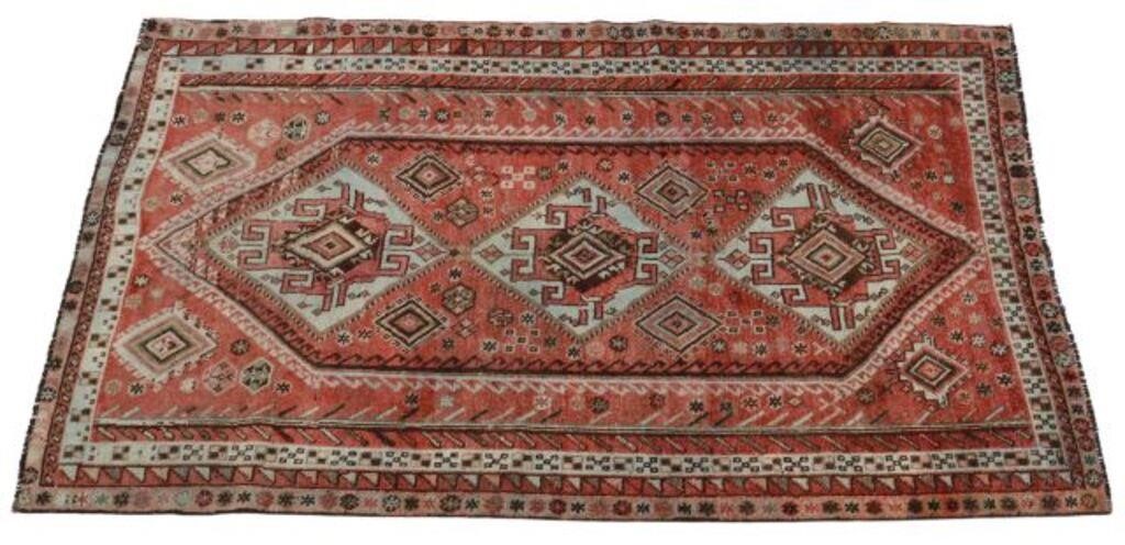 HAND-TIED PERSIAN SHIRAZ WOOL