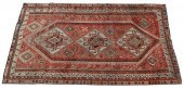 HAND-TIED PERSIAN SHIRAZ WOOL