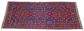 HAND-TIED PERSIAN SOUMAK RUG,