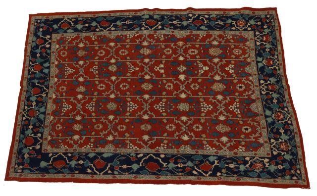 HAND-TIED PERSIAN SOUMAK RUG,