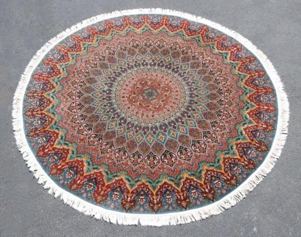 HAND-TIED PERSIAN TABRIZ GHOMBAD