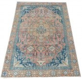 HAND-TIED PERSIAN TABRIZ OVER