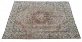 HAND-TIED PERSIAN TABRIZ RUG,
