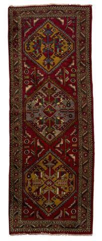 HAND-TIED PERSIAN TABRIZ RUG, 10'2"