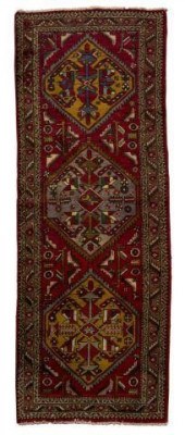 HAND-TIED PERSIAN TABRIZ RUG,