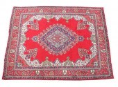 HAND-TIED PERSIAN TABRIZ RUG,