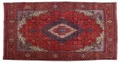 HAND-TIED PERSIAN TABRIZ RUG,