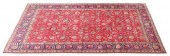 HAND-TIED PERSIAN TABRIZ RUG,