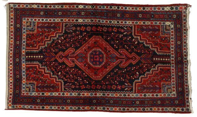 HAND-TIED PERSIAN TABRIZ RUG,