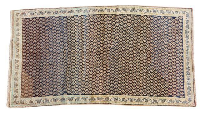 HAND-TIED PERSIAN TABRIZ RUG,