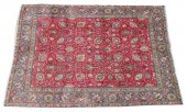 HAND-TIED PERSIAN TABRIZ RUG,