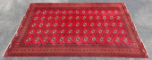HAND-TIED PERSIAN TURKOMAN RUG