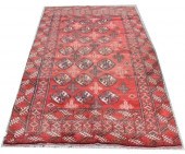 HAND-TIED PERSIAN TURKOMAN RUG