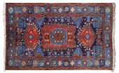 HAND-TIED PERSIAN VISS RUG, 6'