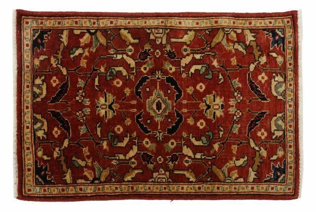 HAND-TIED PERSIAN WOOL & SILK