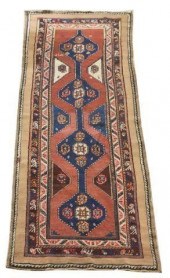HAND-TIED PERSIAN WOOL TRIBAL