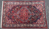 HAND-TIED PERSIAN ZAGHEH RUG,