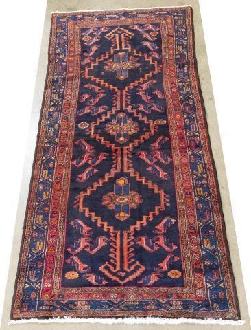 HAND-TIED PERSIAN ZANJAN RUG,