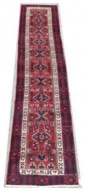 HAND-TIED PERSIAN ZANJAN RUNNE