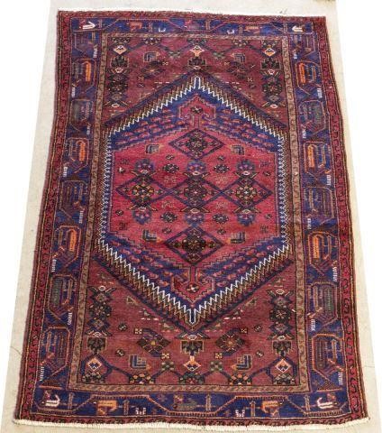 HAND-TIED PERSIAN ZANJAN WOOL