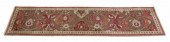 HAND-TIED PESHAWAR WOOL RUNNER