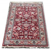 HAND-TIED RUG, 6'3" X 4'2"Hand