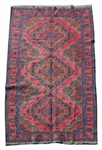 HAND-TIED RUSSIAN SOUMAK RUG, 10'9"