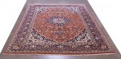 HAND-TIED SAROUKH RUG, INDIA,