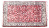 HAND-TIED SAROUKH RUG, INDIA,