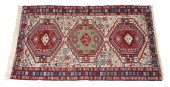 HAND-TIED SOUMAK FLATWEAVE RUG