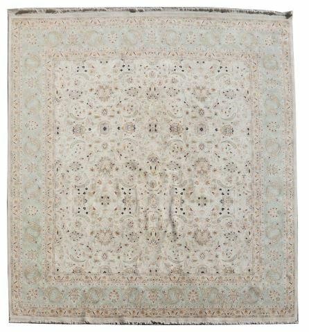 HAND-TIED TABRIZ PATTERN RUG,
