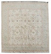 HAND-TIED TABRIZ PATTERN RUG,