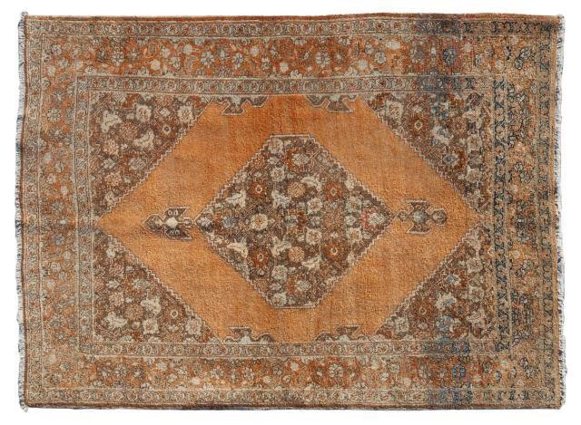 HAND-TIED TABRIZ RUG, APPROX 5'6"L,