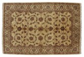 HAND-TIED TABRIZ RUG, INDIA ,
