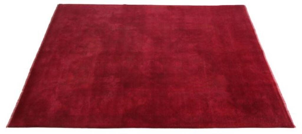 HAND-TIED TABRIZ RUG, INDIA,