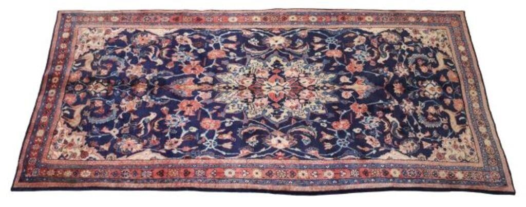 HAND-TIED TABRIZ RUG, IRAN, 11'5" X