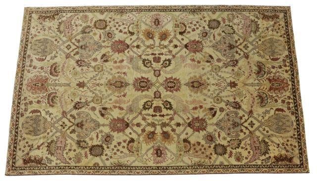 HAND-TIED TURKISH OUSHAK RUG, 11'2"