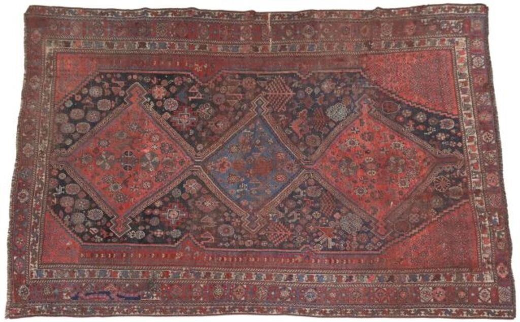 HAND-TIED TURKISH WOOL RUG, 8'2"