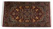 HAND-TIED WOOL RUG, PAKISTAN,