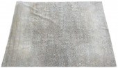 HAND-TIED WOOL & SILK RUG, NEP