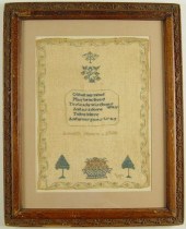 HAND WORKED SAMPLER DATED 1820